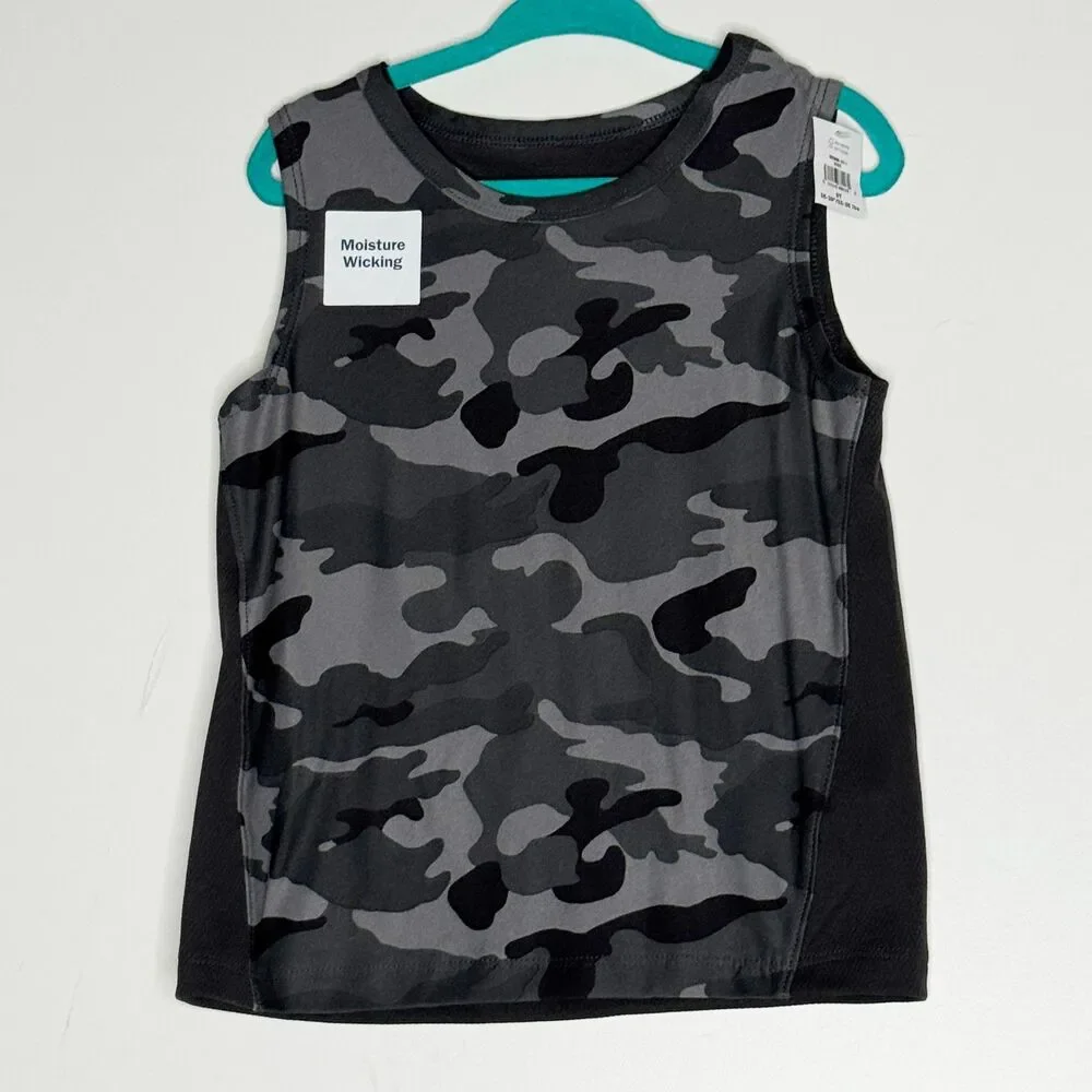 New Old Navy Moisture-Wicking Muscle Tank Top Toddler Boys Size 3T